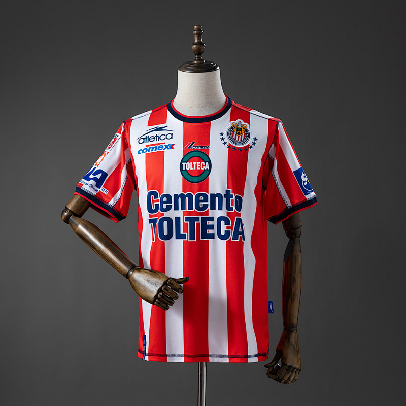 Camiseta Retro Chivas de Guadalajara 02-03 Local S-XXL